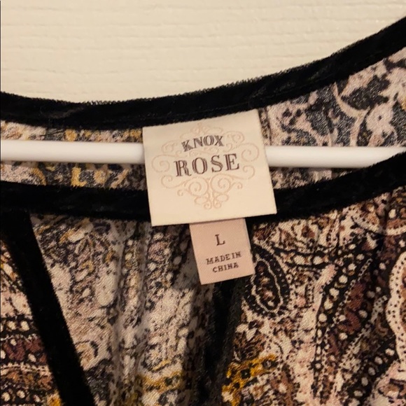 Brown Boho tie back dress - Picture 2 of 4